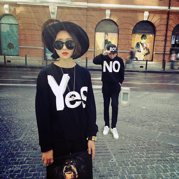 Áo thun nam nữ Yes No