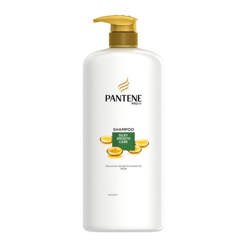 Dầu gội Pantene Pro-V dưỡng tóc suôn mượt óng ả 1.2L (xanh lá) giá rẻ
