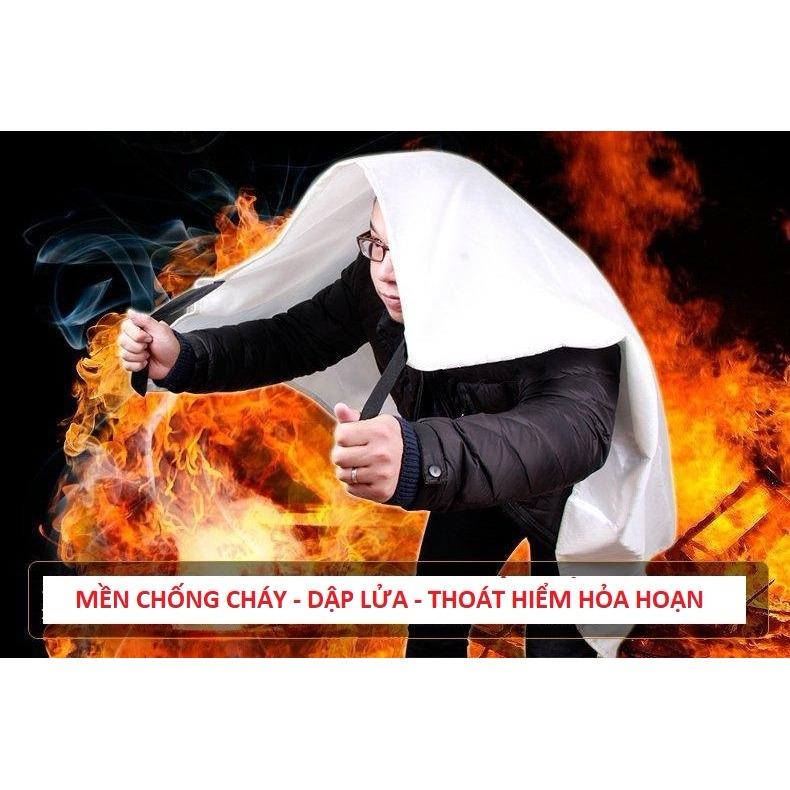 Mền chống cháy - dập lửa - thoát hiểm họa hoạn ncf 1,8 m x 1,8 m