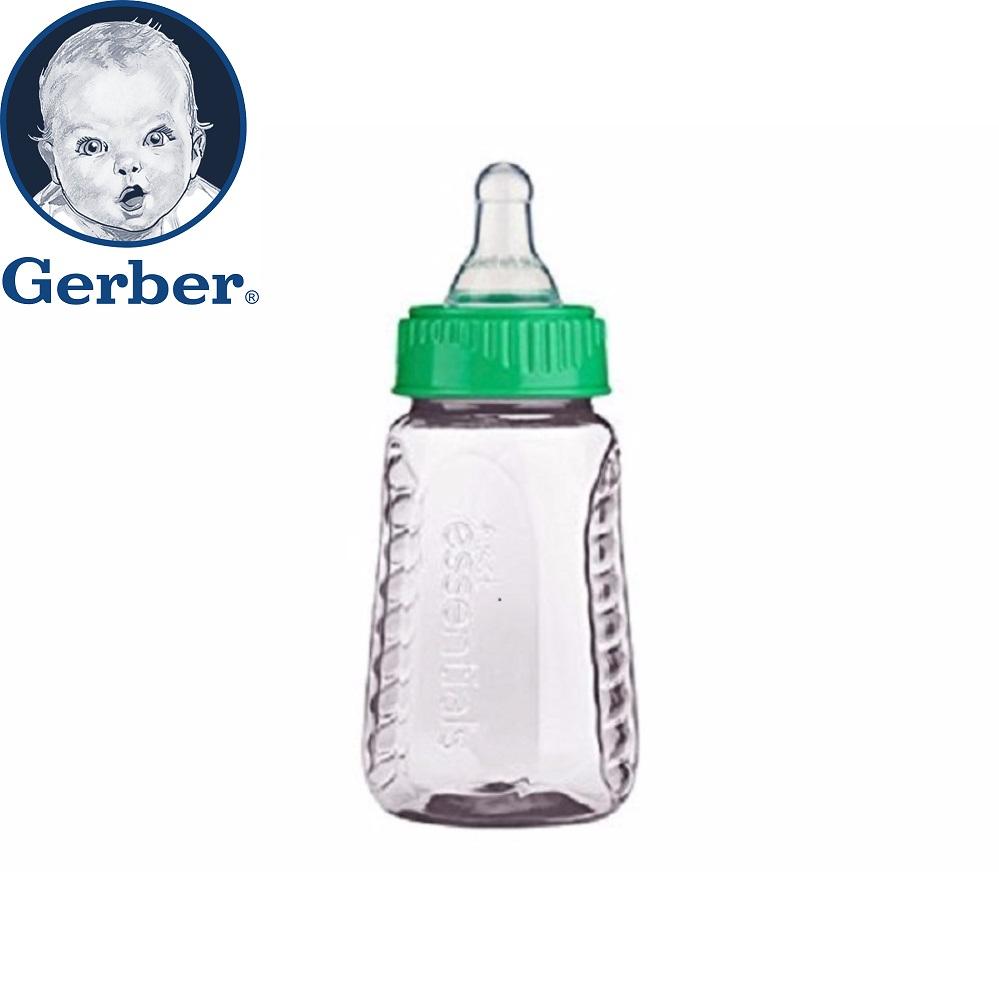 Bình sữa Gerber First Essentials núm silicon 150ml -Xách tay Mỹ
