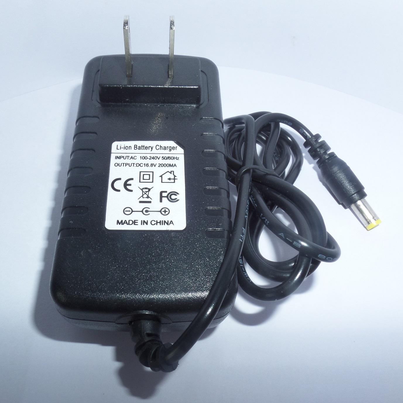 Adapter Sạc Pin 4S 16.8V - 2A - Chuyên sạc (pack) pin Li-ion 4S 14.4V 16.8V (3 cell/cặp cell nối tiếp).
