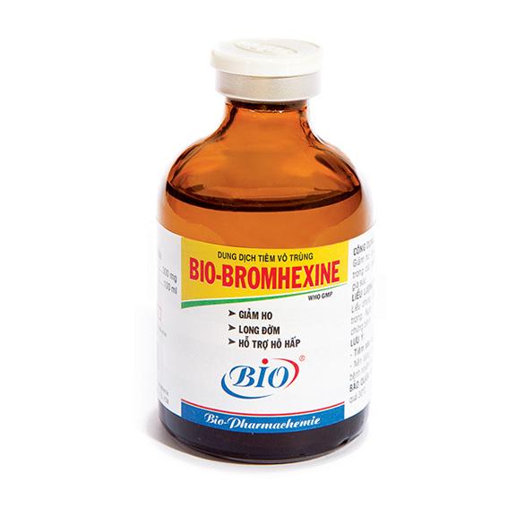 Thuốc Chích giảm ho long đơm cho chó mèo - Bio Bromhexine 100ml