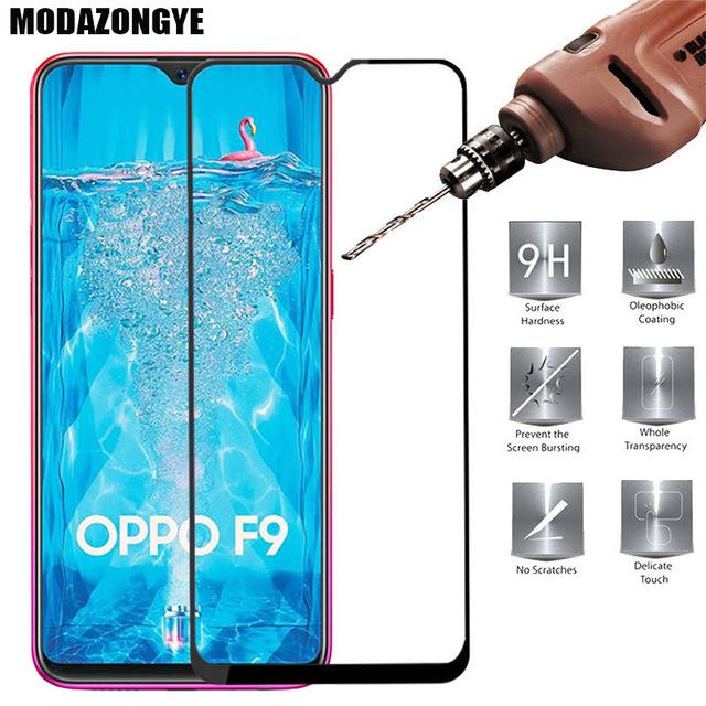 Kính cường lực full màn Oppo F9