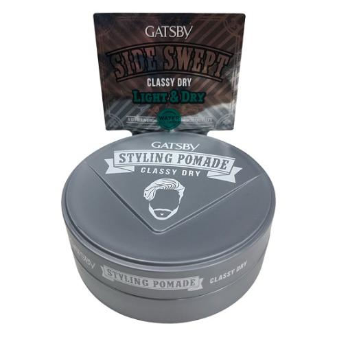 [HCM]Wax Vuốt Tóc Gatsby Pomade Classy Dry (75g)