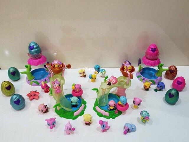 Combo gồm 1 set nhà cây và 1 set cầu trượt Hatchi cao cấp