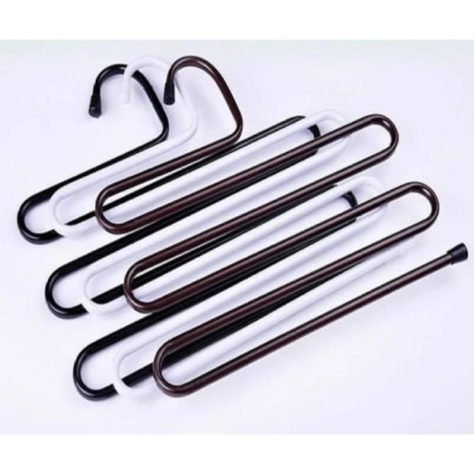 Bộ 2 mắc treo quần áo 5 tầng thông minh
