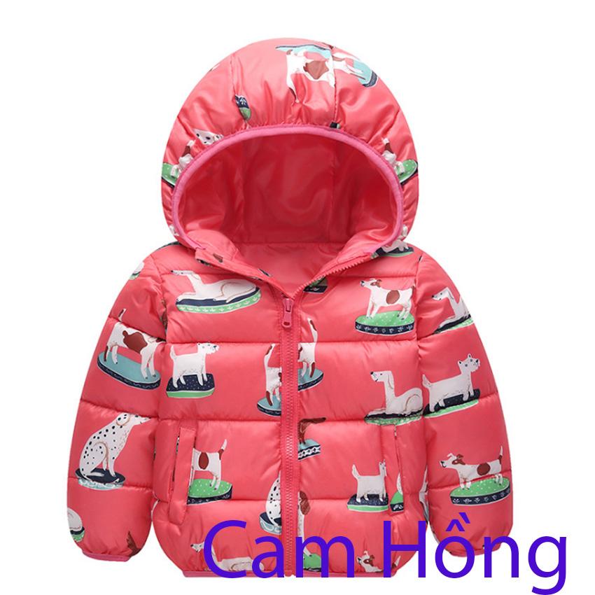 Áo khoác phao siêu nhẹ 3 lớp cho bé ti0267