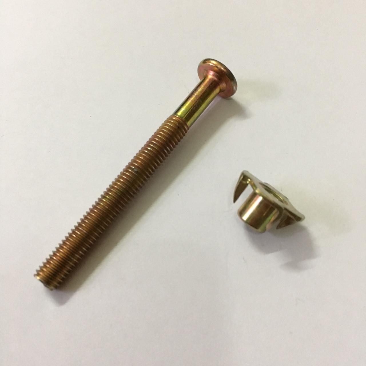 Combo tán chấu bắt bu lông lục giác chìm phi 8 dài 80mm x 50 đôi