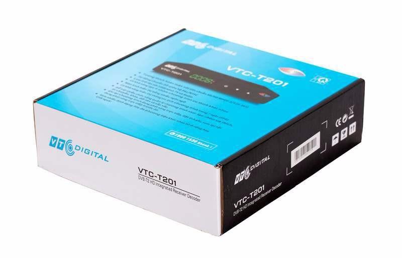 Đầu thu kỹ thuật số mặt đất DVB T2 - VTC T201