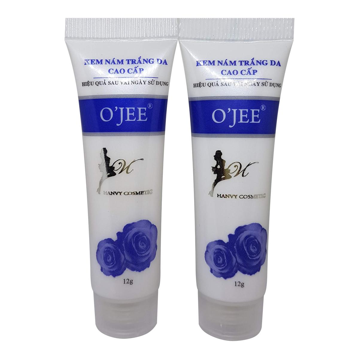 [HCM]Combo 2 Tuýp Kem Nám Trắng Da Cao Cấp OJEE 12g - Combo 2 Tuýp Kem O'JEE Nám Trắng Da Cao Cấp 12g