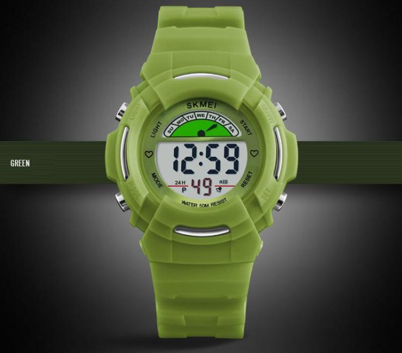 Đồng hồ thể thao trẻ em skmei 1272 (Green) bán chạy