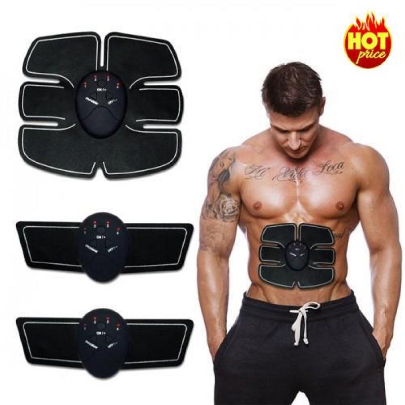 Bảng giá Cách tập cơ bụng 6 múi trong 1 tháng, Bộ 3 miếng dán tập cơ bụng 6 múi - BH 1 đổi 1, Giá máy massage toàn thân