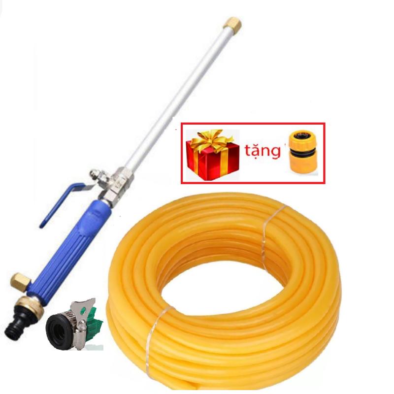 Bộ Dây và Vòi Phun Xịt Nước Rửa Xe,Tưới Cây Loại 10m 657498 TI 206657206497206499206498 X -GIA TOT