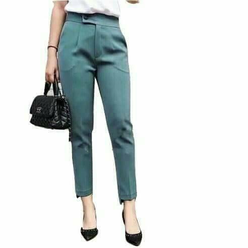 Quần Baggy Gấu Lệch Xanh