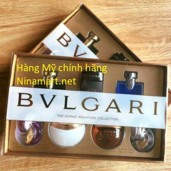 Bộ quà tặng 7 chai nước hoa mini Bvlgari