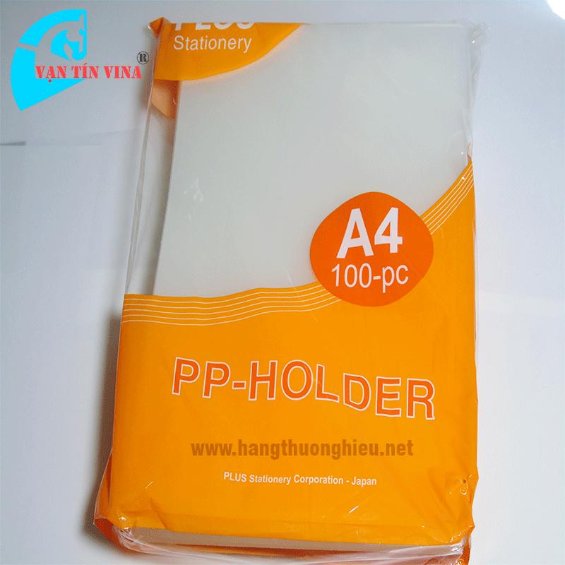 [HCM]Bộ 10 Bìa lá A4 PLUS (Màu Trong Suốt)