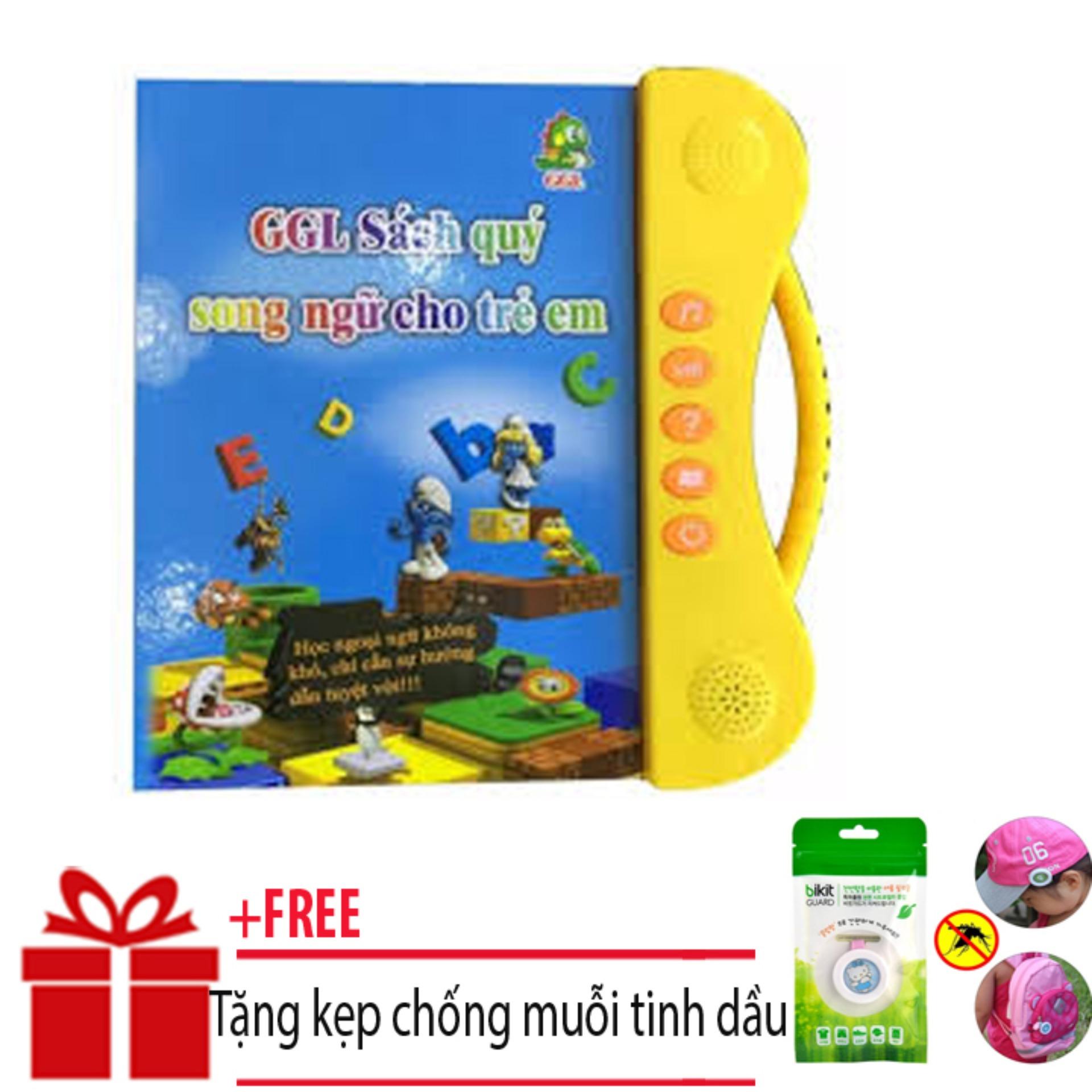 Sách điện tử thông minh cho bé sách song ngữ cho bé học tiếng anh sách điện tử song ngữ anh - việt-sách điện tử song ngữ anh - việt 2in1 cho trẻ clever mart + tặng kẹp chống muỗi tinh dầu