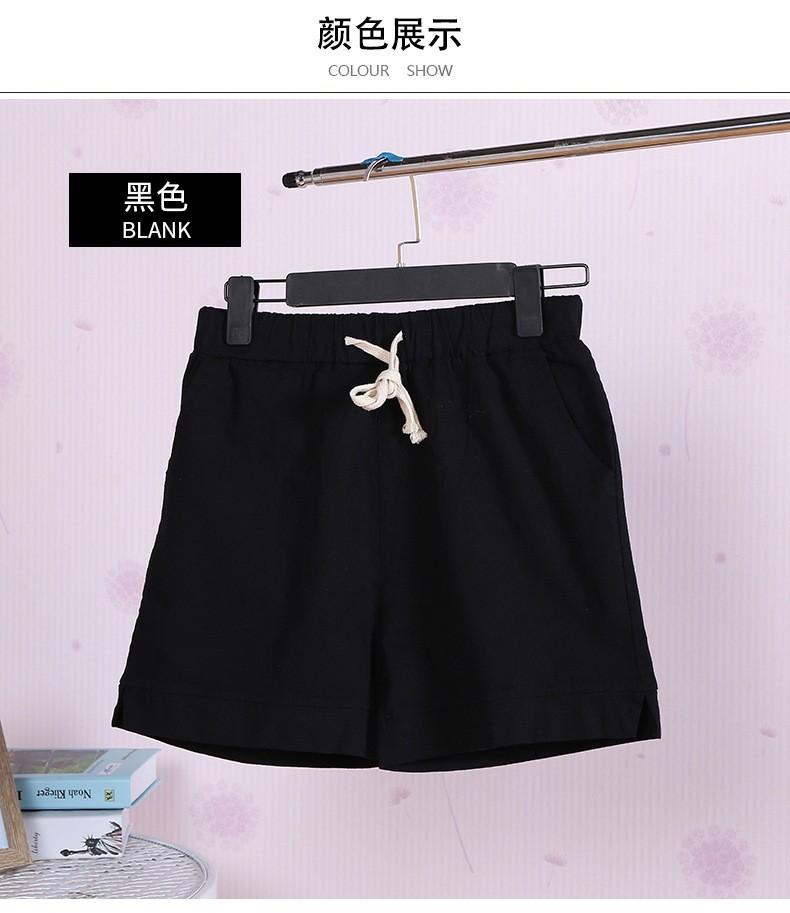 Quần shorts lưng thun nữ, quần short nữ Q044