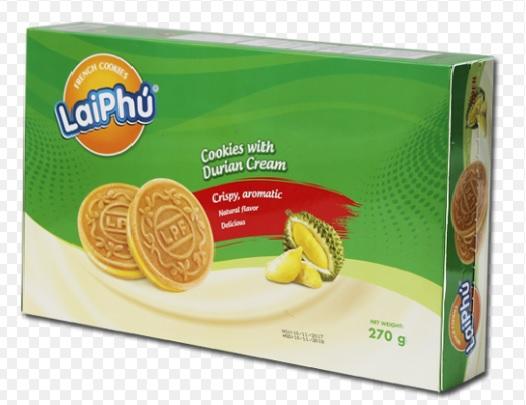 Bánh Nướng Lai Phú Kem Sầu Riêng 270g