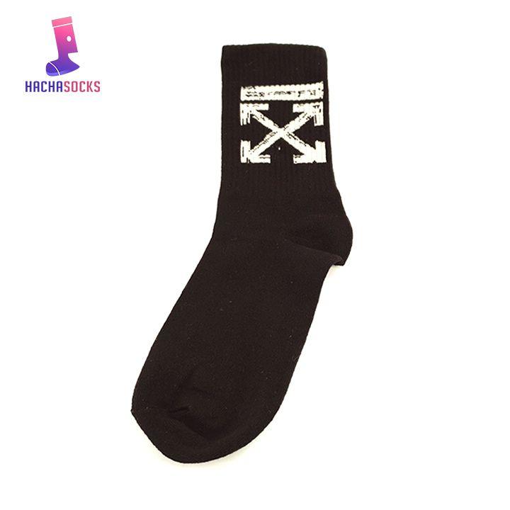 [HCM]Vớ Tất Off White Unisex Thời Trang Đường Phố