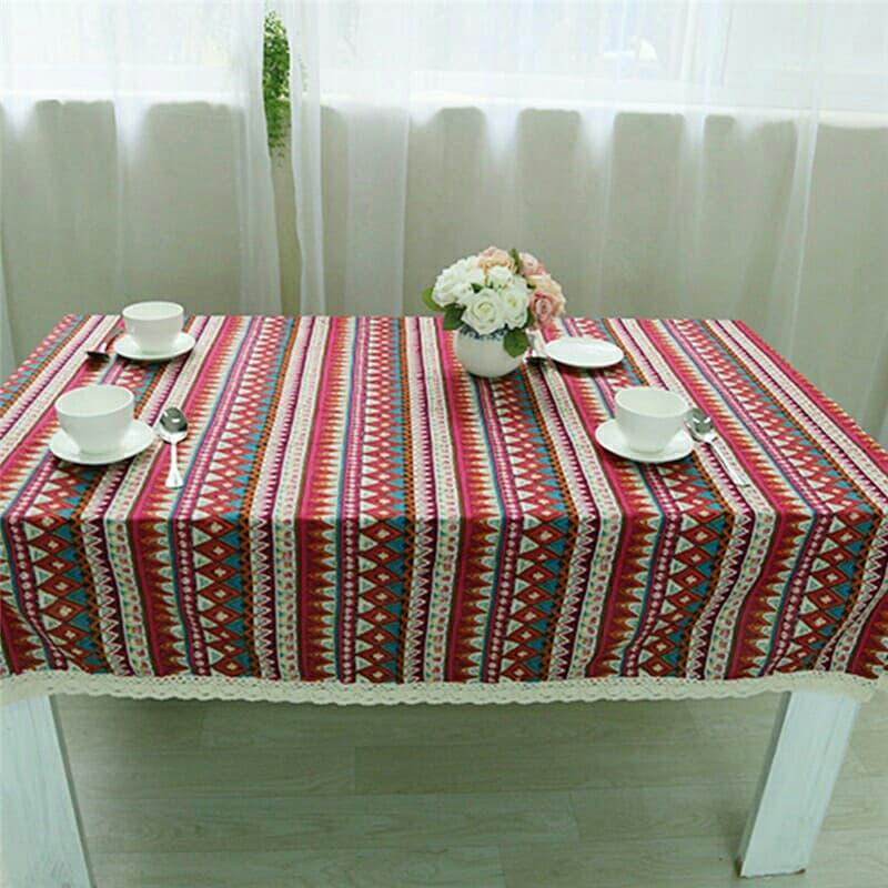 [HCM]Khăn trải bàn họa tiết thổ cẩm