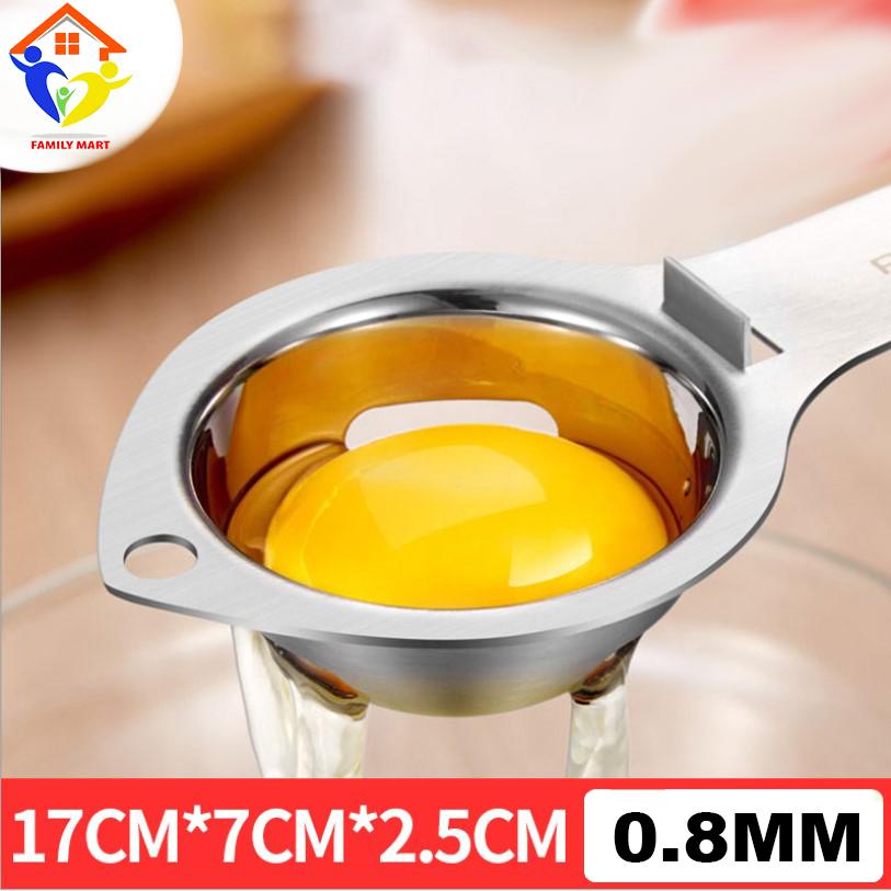 Dụng Cụ Tách Lòng Đỏ Trứng bằng inox tiện ích 17 x 7 x2.5