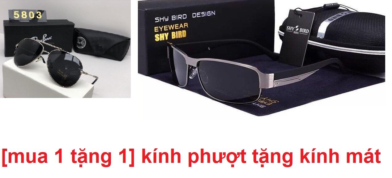 [combo mua 1 tặng 1] kính đi phượt tặng kính mát cực xịn đảm bảo hài lòng - Kính mát tròng kính chống chói, chống nắng cực tốt, chống UV400, kính thời trang Hàn Quốc, có mã giảm giá khủng - thích hợp để đi làm đi chơi - bộ sưu tập 2019