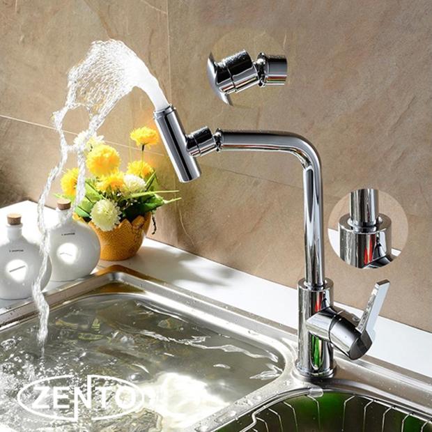 Vòi rửa bát nóng lạnh zento zt2054
