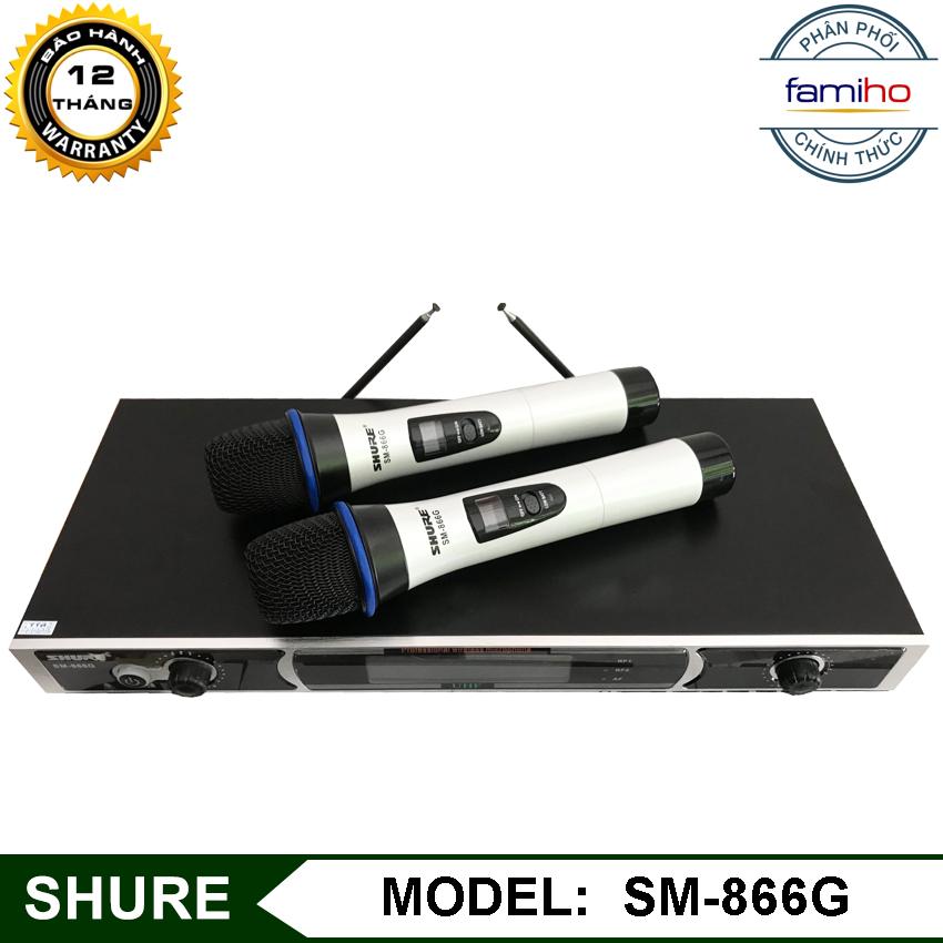 Micro không dây shure sm866g