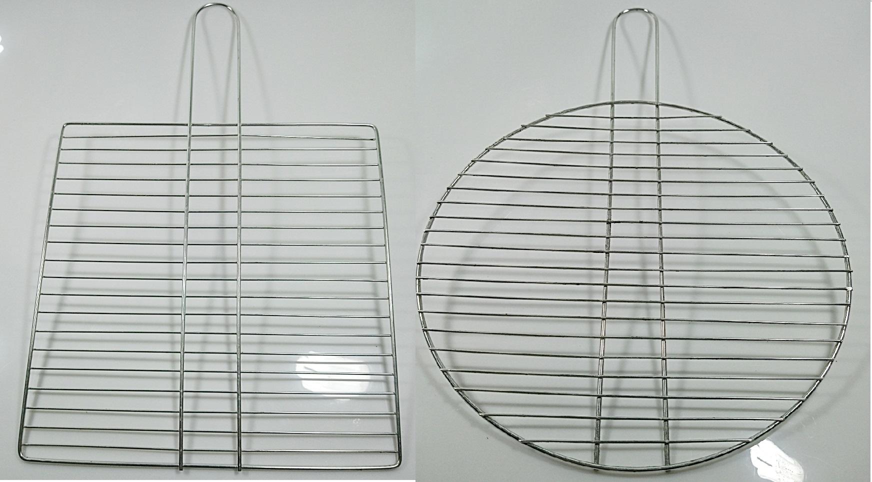 Vỉ nướng inox - vuông - tròn