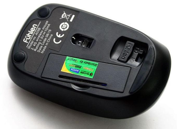 Chuột máy tính không dây Fuhlen A09B chính hãng