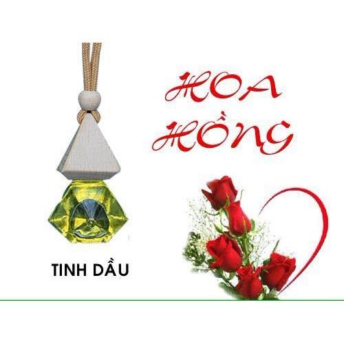 Tinh Dầu Treo Xe Ô Tô Hương Hoa Hồng– Giúp Khử Mùi – Hơn Cả Sự Đẳng Cấp