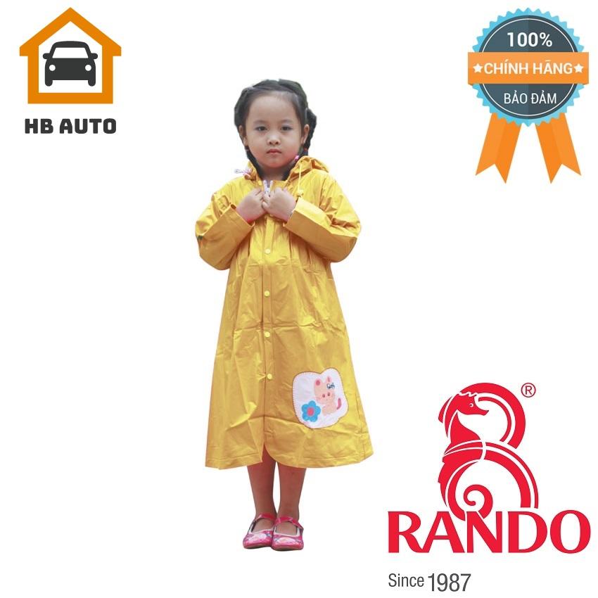 [FreeshipMAX] Áo mưa trẻ em Mèo con Rando CPPS-15 Size 5 1.3 – 1.45 m