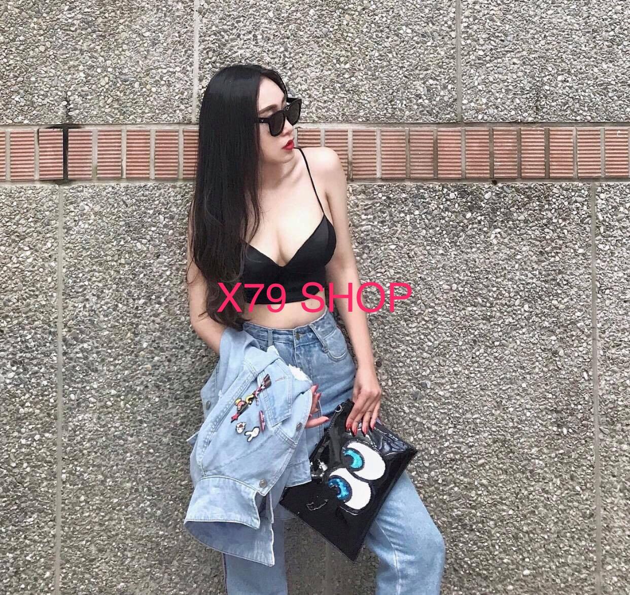 Áo kiểu bra phi bóng vải đẹp