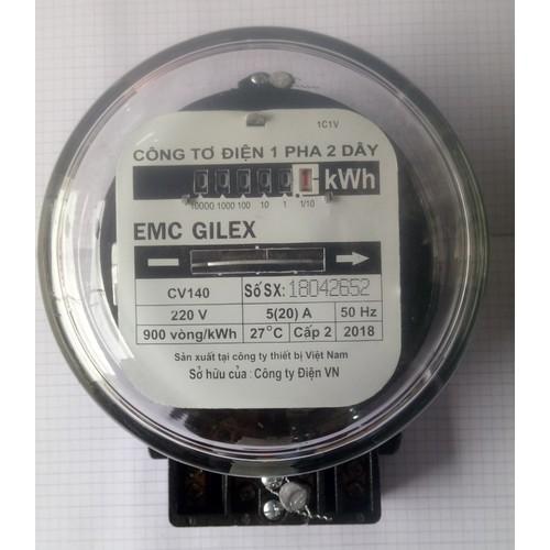 CÔNG TƠ ĐIỆN 1 PHA EMIC 5(20)A
