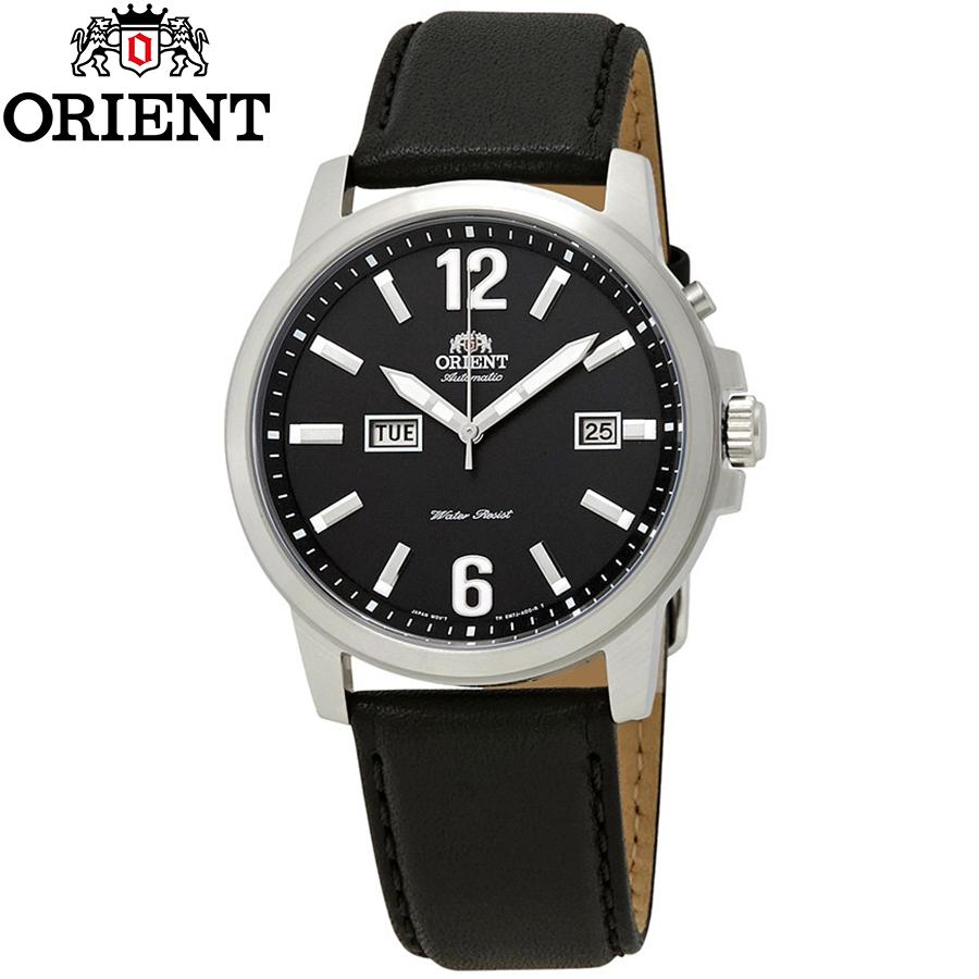 Đồng hồ nam dây da orient fem7j00bb9