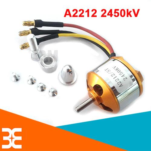 Động cơ máy bay siêu khỏe brushless a2212 2450kv