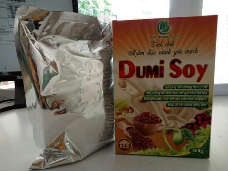 Tinh chất mầm đậu nành Yến mạch - Gạo Nứt Dumisoy 500gr
