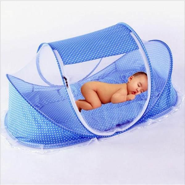 Bộ màn ngủ đệm chống muỗi dành cho bé có nhạc