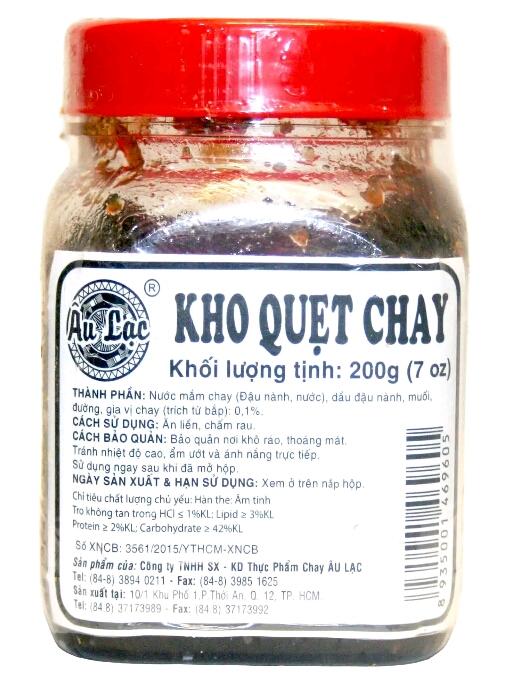 Kho Quẹt Chay Âu Lạc Hộp 200 G