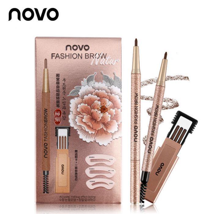 Bộ chì mày định hình 3 kiểu novo fashion brow - novo fashion brow