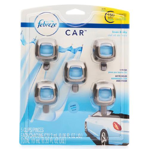 Nước hoa cao cấp dành cho xe hơi Febreze ( vỉ 5 chai )