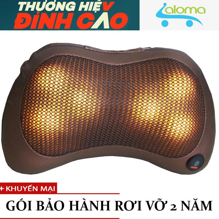 Gối masage 6 bi tự động đảo chiều pl-8029 tặng gói bh rơi vỡ 2 năm