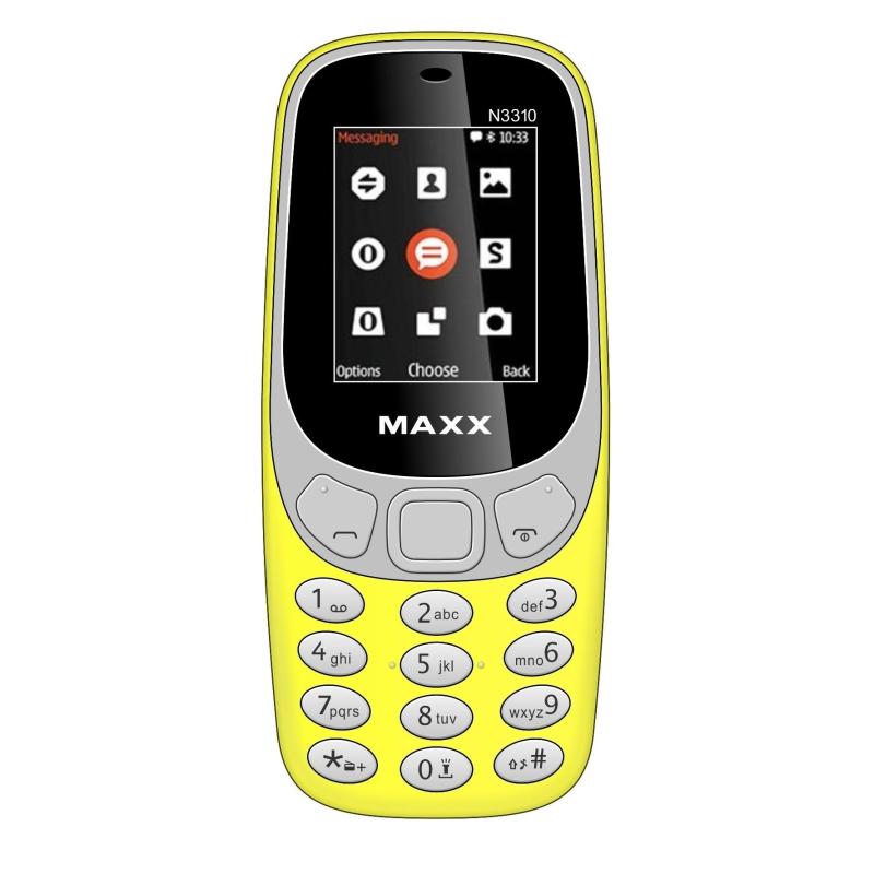 Điện thoại di động MAXX N3310 Classic 2 Sim ( Vàng)