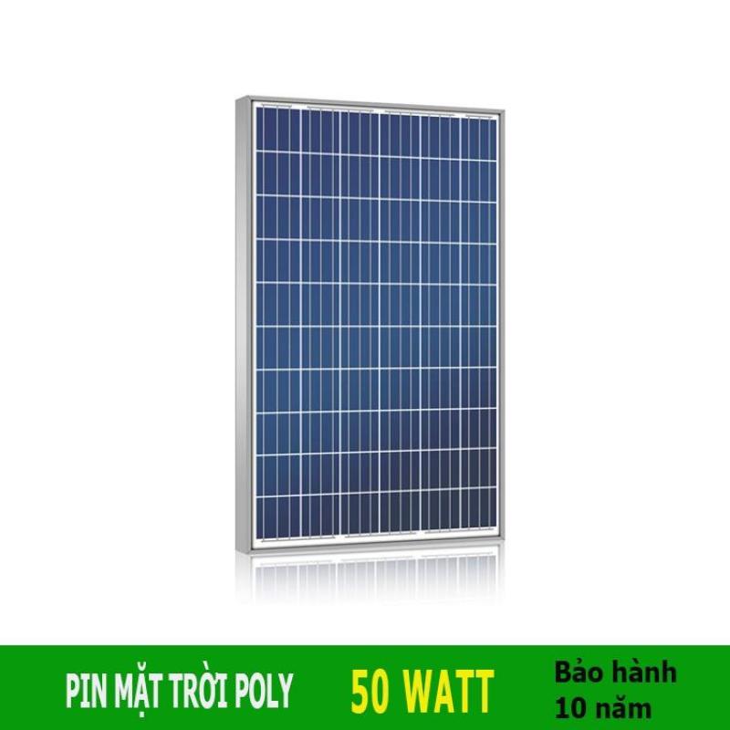 Tấm pin năng lượng mặt trời 50w Polycrystalline