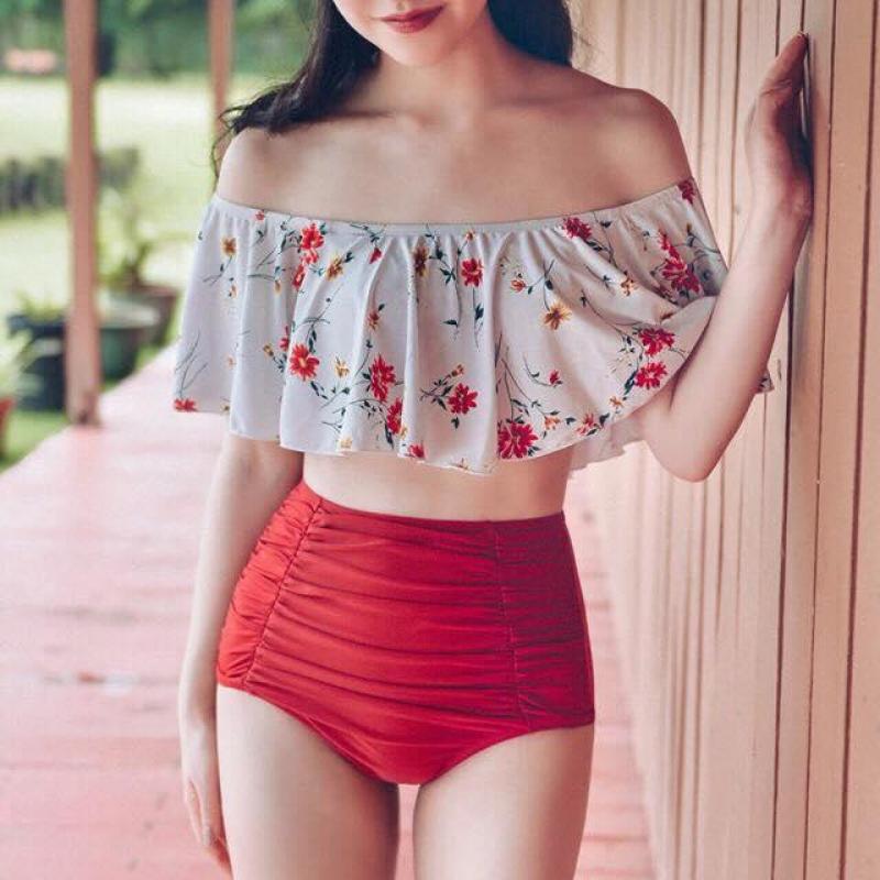 Nơi bán Bộ bikini 2 mảnh hoa 8837