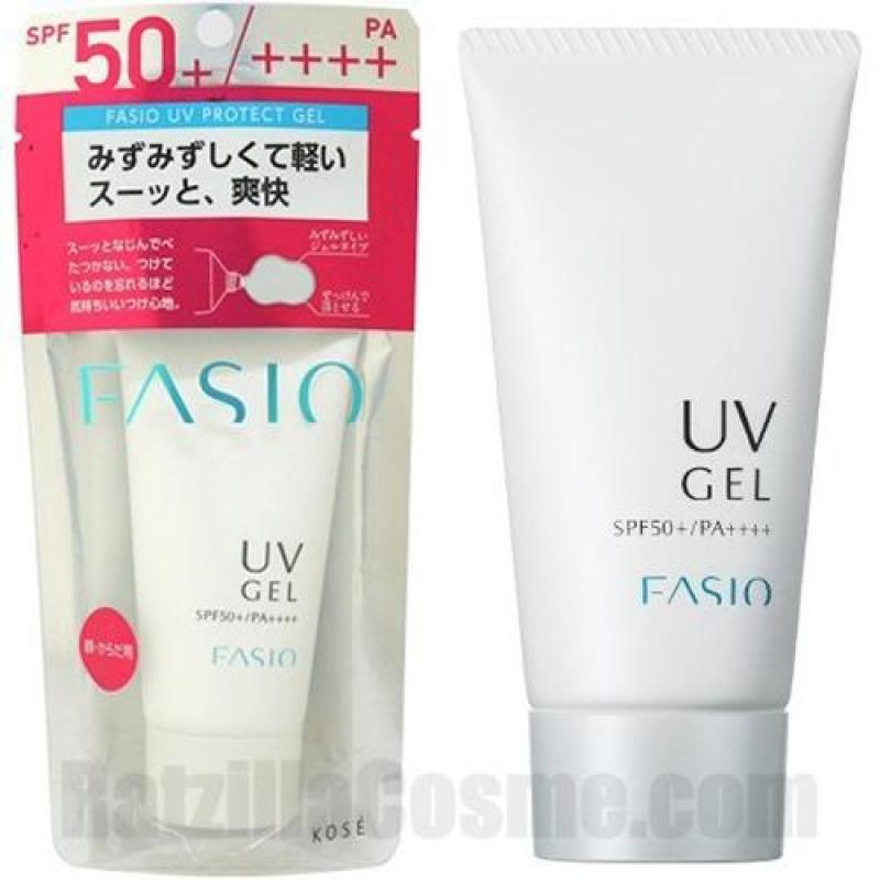 Kem chống nắng FASIO UV PROTECT GEL N SPF50+ PA++++(cho da khô - 50g) hàng nội địa Nhật Bản nhập khẩu