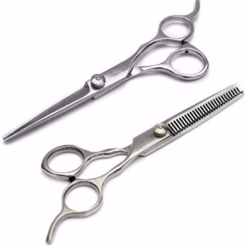 Bộ 2 Kéo Cắt Và Tỉa Tóc ( không gỉ) nhập khẩu