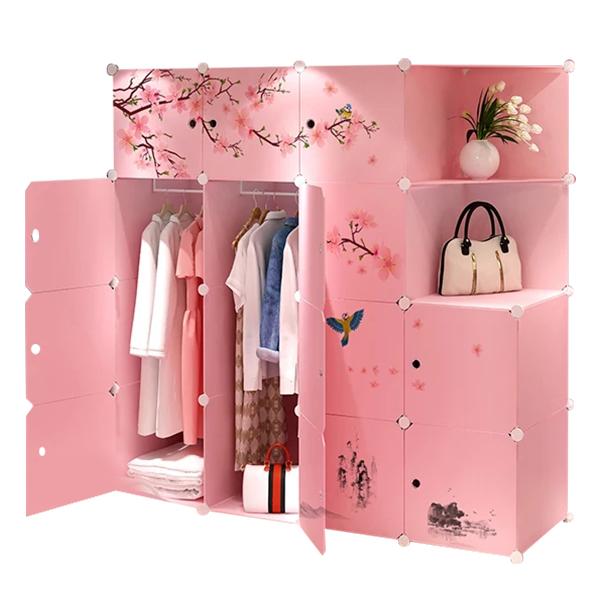 Tủ ghép 16 ngăn hoa anh đào