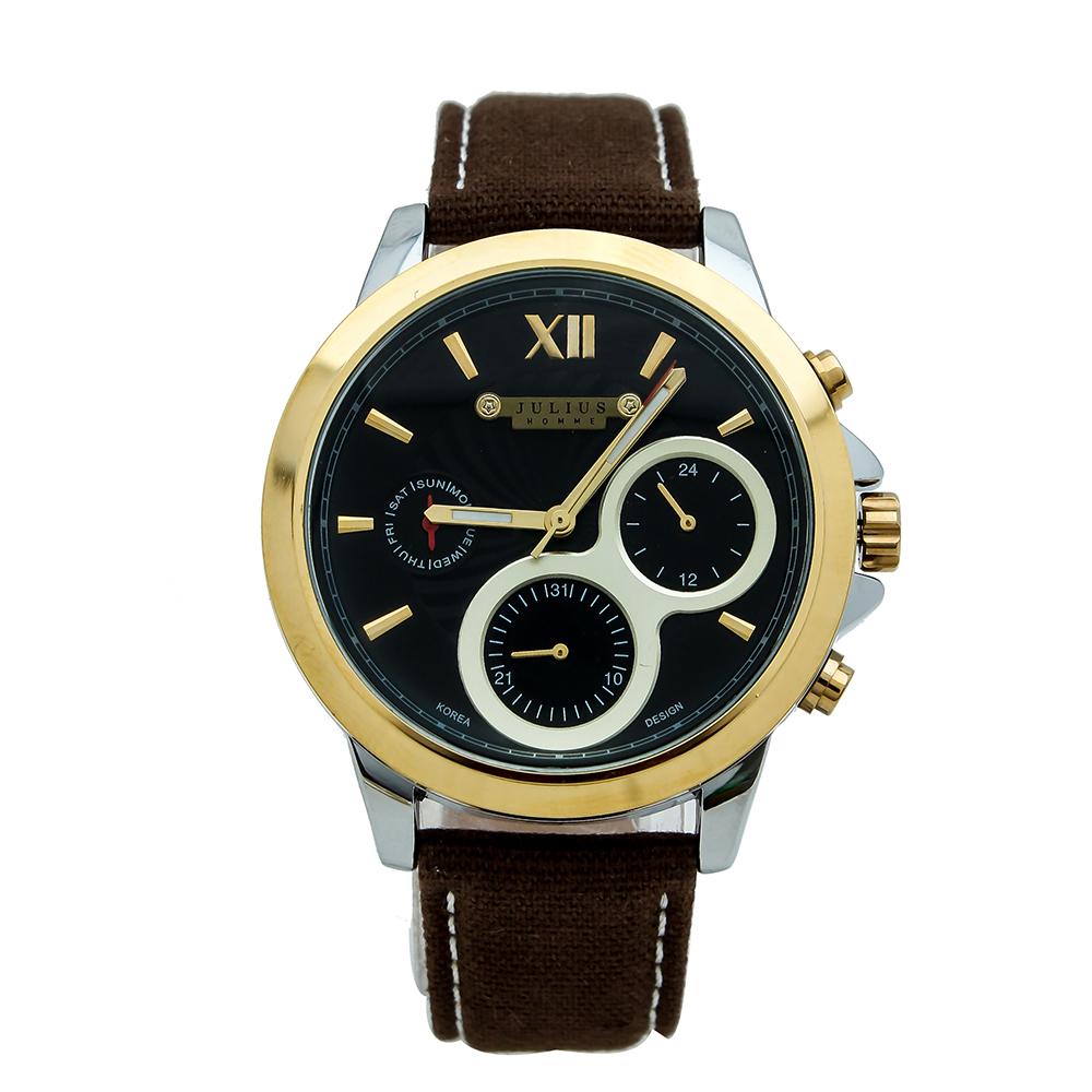 Đồng hồ nam julius hàn quốc dây da jah-055d ju1095